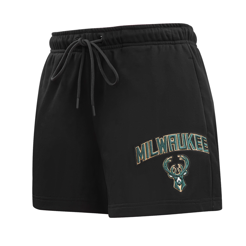 NBA MILWAUKEE BUCKS CLASSIC SHORT POUR FEMME (NOIR)