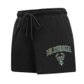 NBA MILWAUKEE BUCKS CLASSIC SHORT POUR FEMME (NOIR)