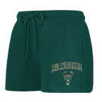 NBA MILWAUKEE BUCKS CLASSIC SHORT POUR FEMME (VERT FORÊT)