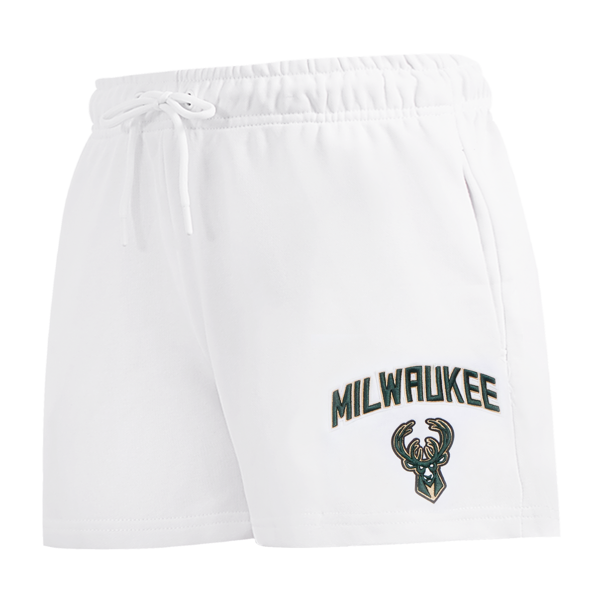 NBA MILWAUKEE BUCKS CLASSIC SHORT POUR FEMME (BLANC)