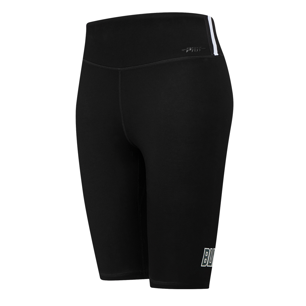 NBA MILWAUKEE BUCKS CLASSIC WOMEN'S COTTON BIKE SHORT (BLACK)