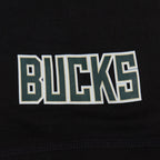 NBA MILWAUKEE BUCKS CLASSIC WOMEN'S COTTON BIKE SHORT (BLACK)