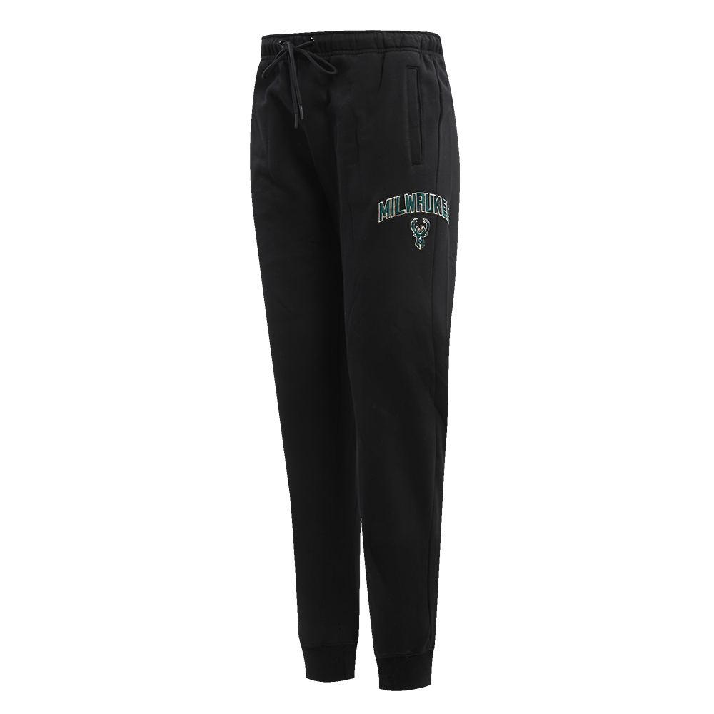 NBA MILWAUKEE BUCKS CLASSIC WOMEN'S SWEATPANT (BLACK)