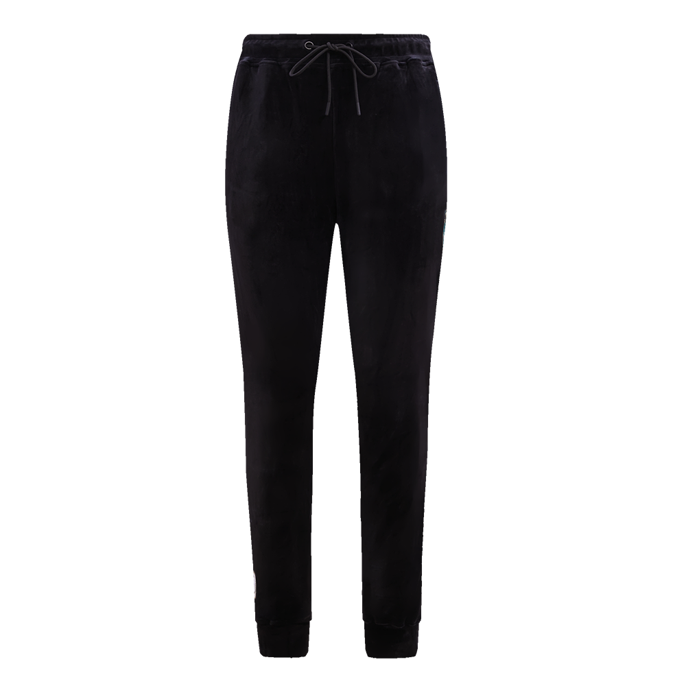 NBA MILWAUKEE BUCKS CLASSIC WOMEN'S VELOUR JOGGER (BLACK)