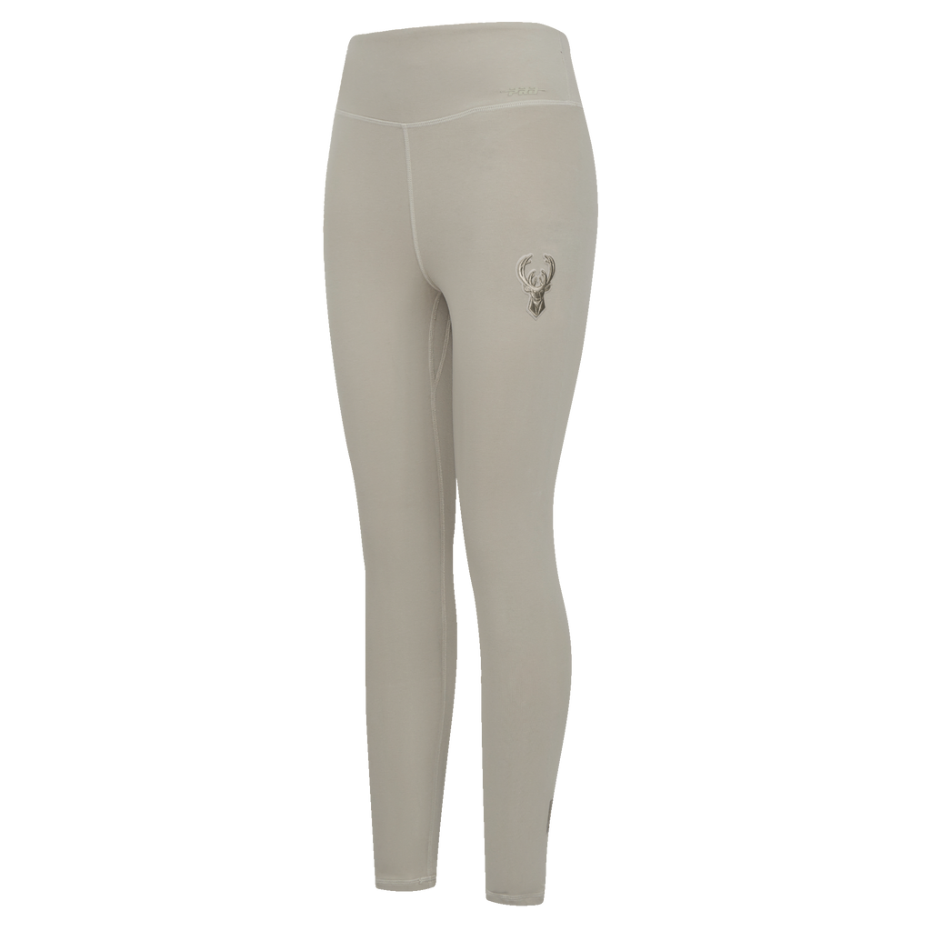 NBA MILWAUKEE BUCKS NEUTRAL LEGGING EN JERSEY POUR FEMME (TAUPE)