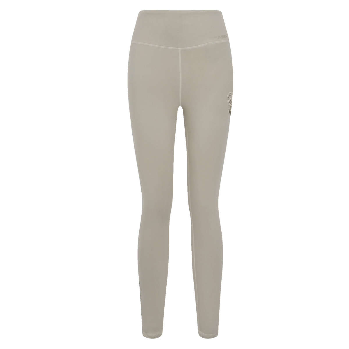 NBA MILWAUKEE BUCKS NEUTRAL LEGGING EN JERSEY POUR FEMME (TAUPE)