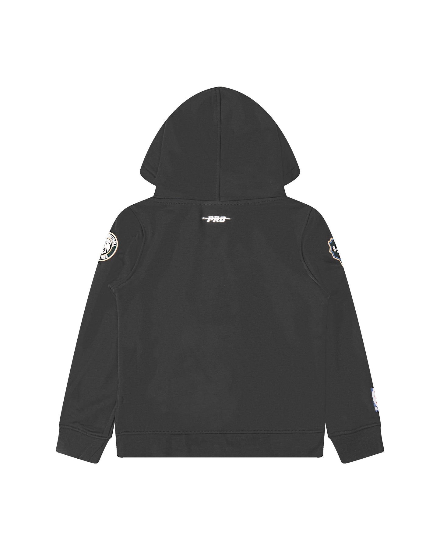 NBA MILWAUKEE BUCKS CLASSIC LITTLE BOYS FLEECE PULLOVER HOODIE (BLACK)