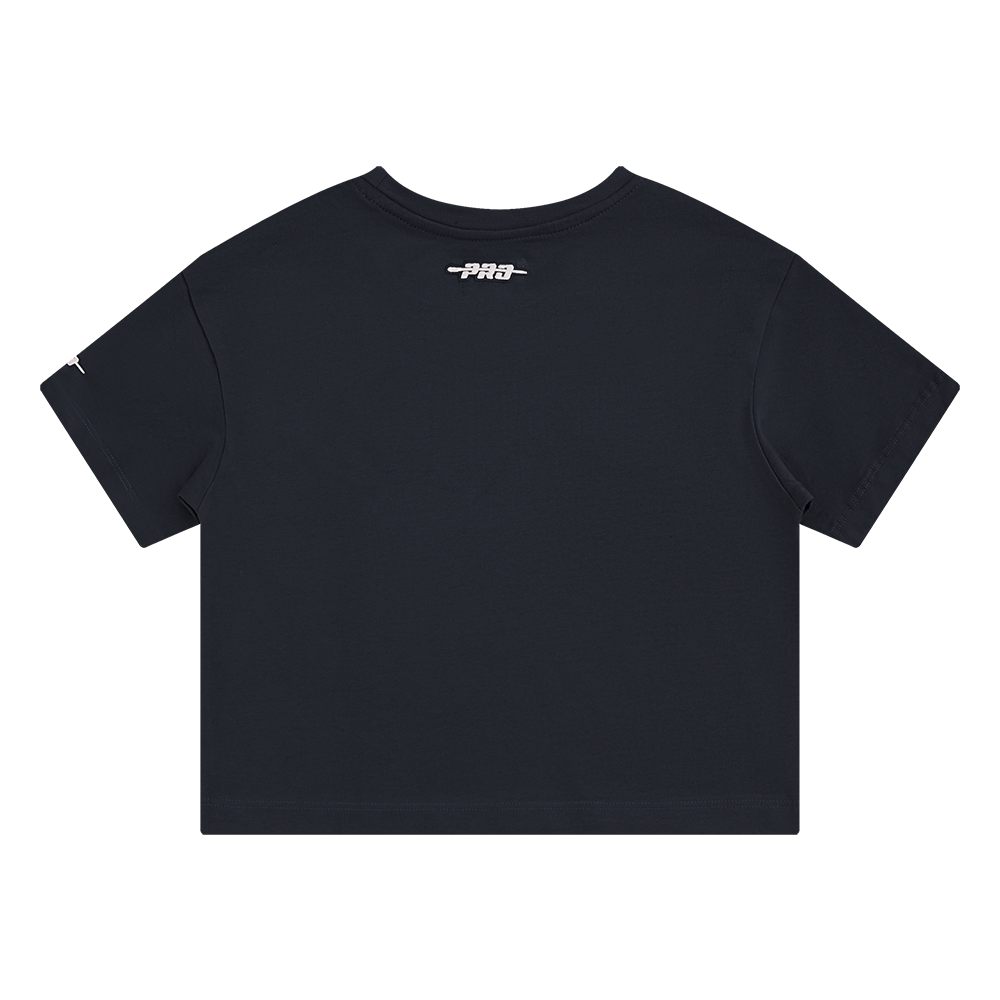 NBA MILWAUKEE BUCKS RETRO CLASSIC TODDLER GIRLS SHORT SLEEVE BOXY TEE (BLACK)