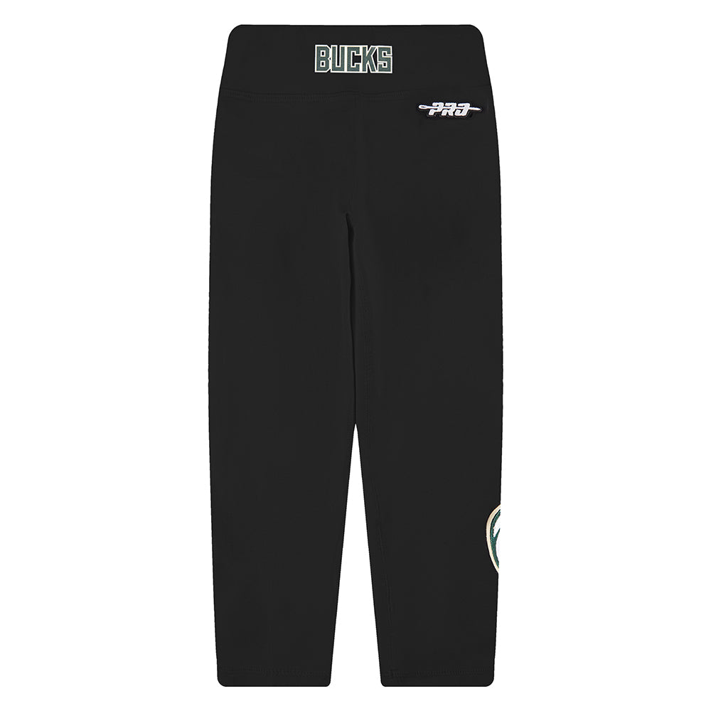 NBA MILWAUKEE BUCKS CLASSIC TODDLER GIRLS LEGGING (BLACK)