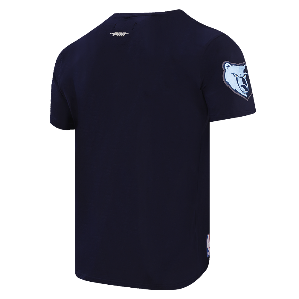 NBA MEMPHIS GRIZZLIES SCRIPT TAIL T-SHIRT POUR HOMME (MARINE MINUIT)