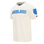 NBA MEMPHIS GRIZZLIES TRIPLE TONAL SINGLE JERSEY MEN'S TEE (EGGSHELL)