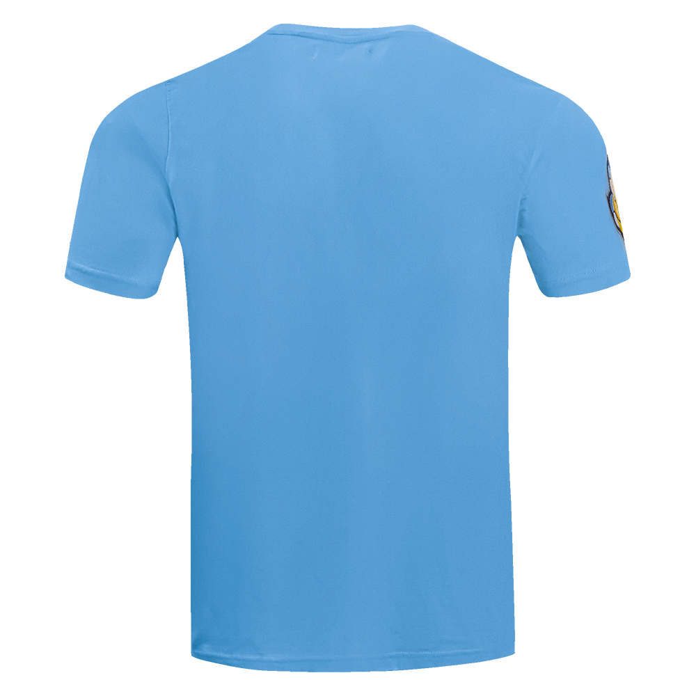 NBA MEMPHIS GRIZZLIES OLD ENGLISH T-SHIRT POUR HOMME (BLEU UNIVERSITÉ)