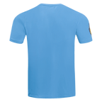 NBA MEMPHIS GRIZZLIES OLD ENGLISH T-SHIRT POUR HOMME (BLEU UNIVERSITÉ)