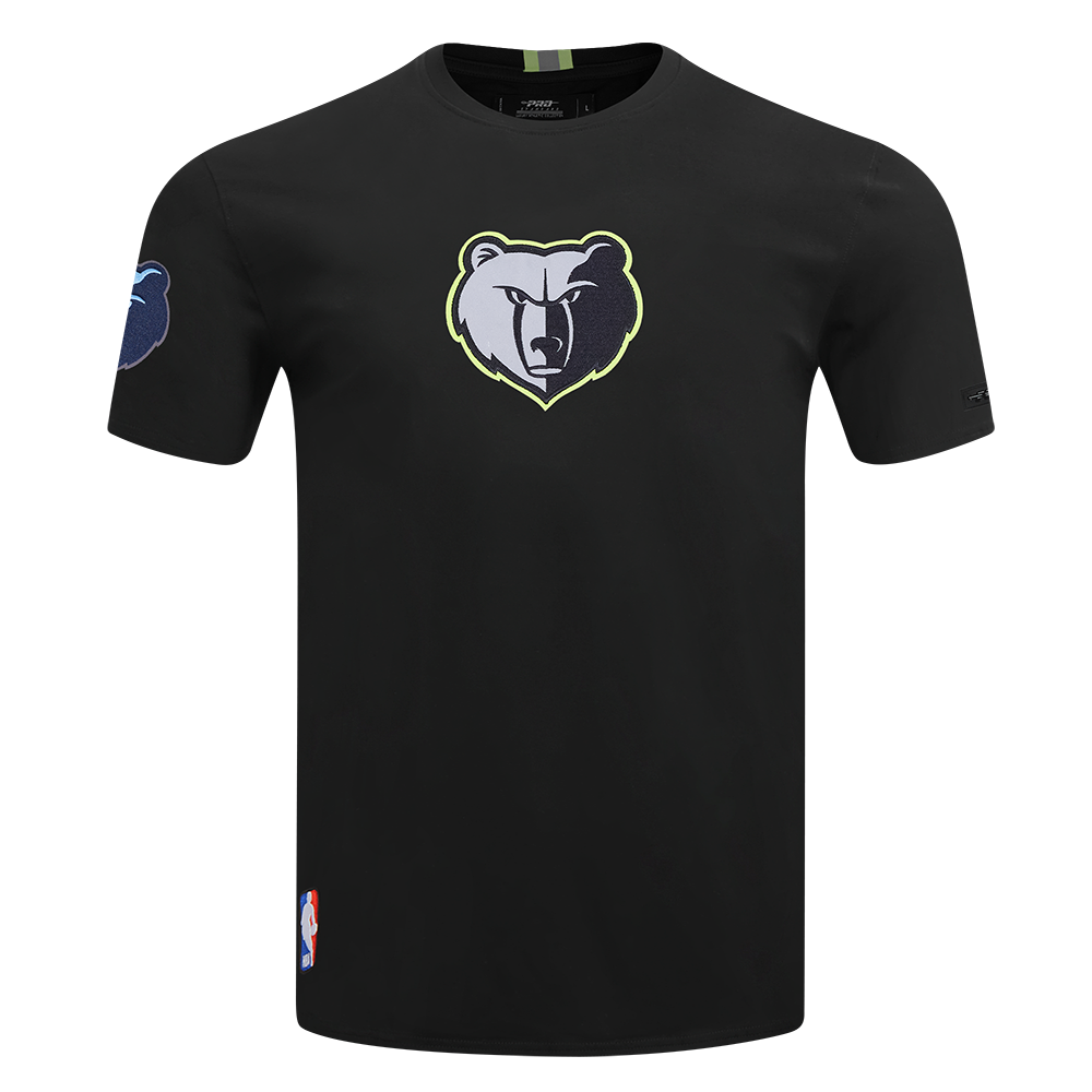 NBA MEMPHIS GRIZZLIES UNDER THE LIGHTS T-SHIRT EN JERSEY SIMPLE POUR HOMME (NOIR)