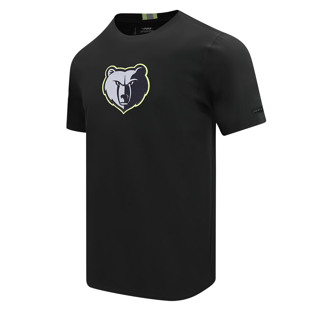 NBA MEMPHIS GRIZZLIES UNDER THE LIGHTS T-SHIRT EN JERSEY SIMPLE POUR HOMME (NOIR)