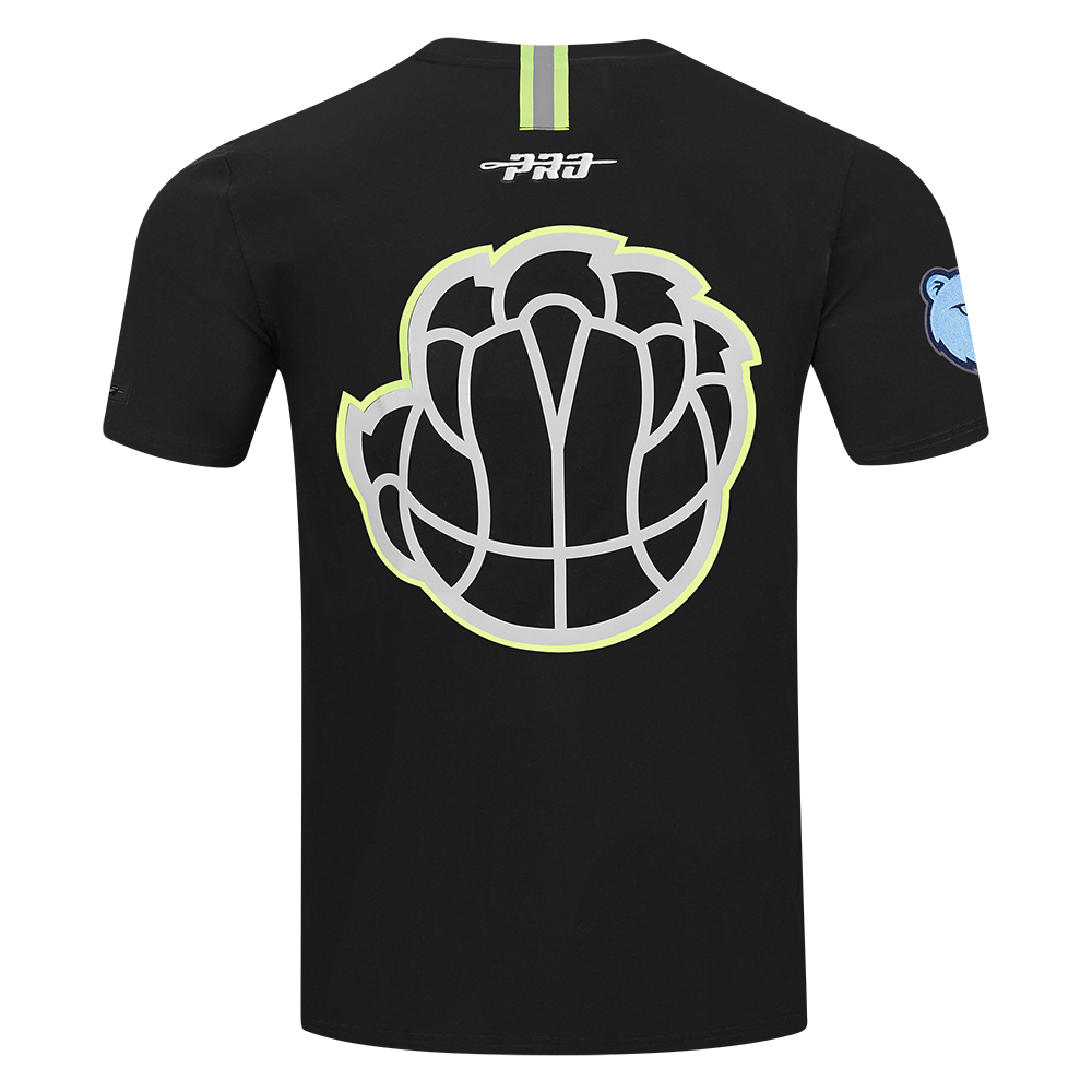 NBA MEMPHIS GRIZZLIES UNDER THE LIGHTS T-SHIRT EN JERSEY SIMPLE POUR HOMME (NOIR)
