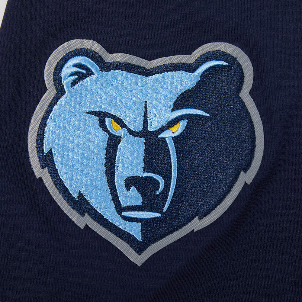 NBA MEMPHIS GRIZZLIES CITY RANSOM T-SHIRT EN JERSEY SIMPLE POUR HOMME (MARINE MINUIT)