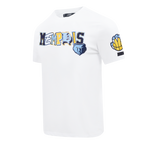 NBA MEMPHIS GRIZZLIES CITY RANSOM MEN'S SINGLE JERSEY TEE (WHITE)