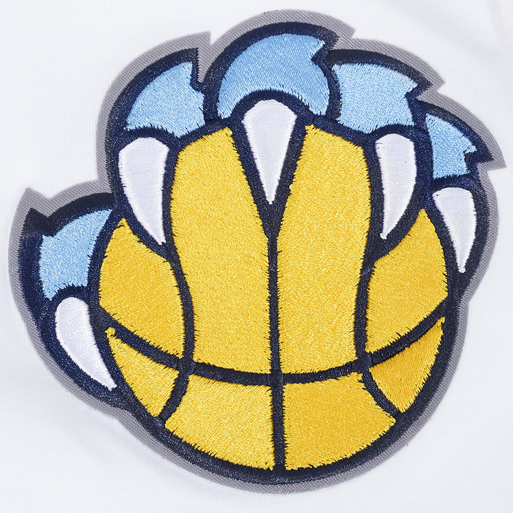 NBA MEMPHIS GRIZZLIES CITY RANSOM MEN'S SINGLE JERSEY TEE (WHITE)