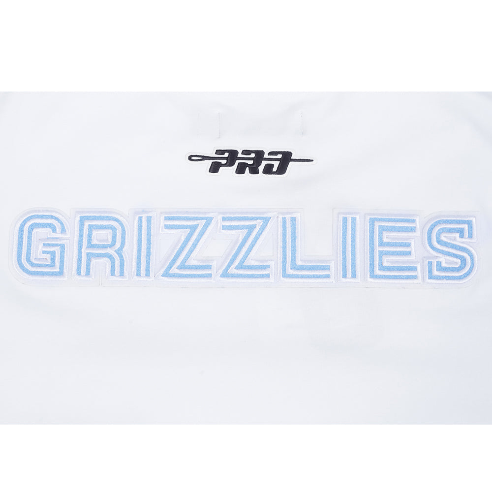 NBA MEMPHIS GRIZZLIES CITY RANSOM MEN'S SINGLE JERSEY TEE (WHITE)