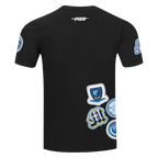 NBA MEMPHIS GRIZZLIES DIY PICK STITCH T-SHIRT EN JERSEY SIMPLE POUR HOMME (NOIR)