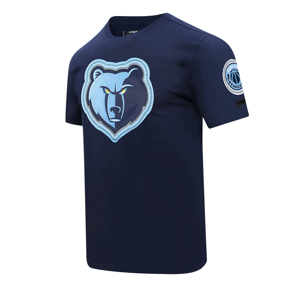 NBA MEMPHIS GRIZZLIES DIY PICK STITCH MEN'S SINGLE JERSEY TEE (MIDNIGHT NAVY)