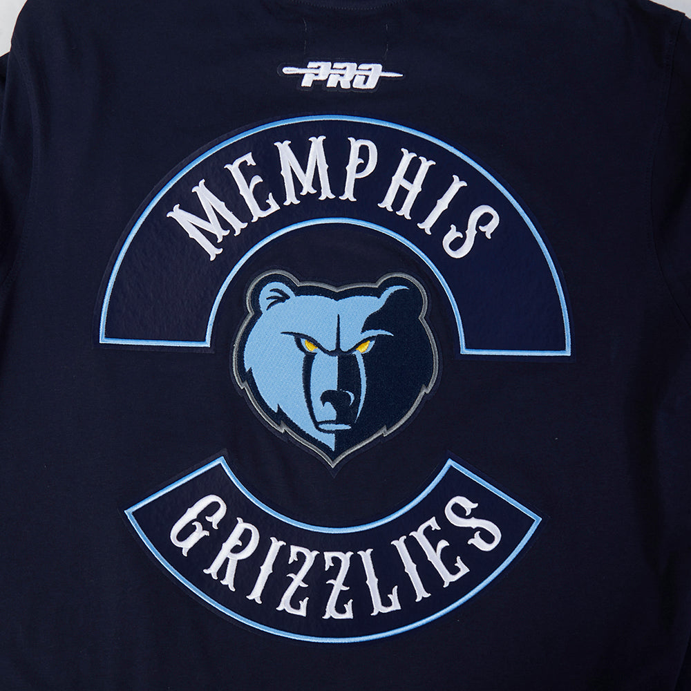 NBA MEMPHIS GRIZZLIES BORN FOR SPORT MEN'S SJ TEE (MIDNIGHT NAVY)