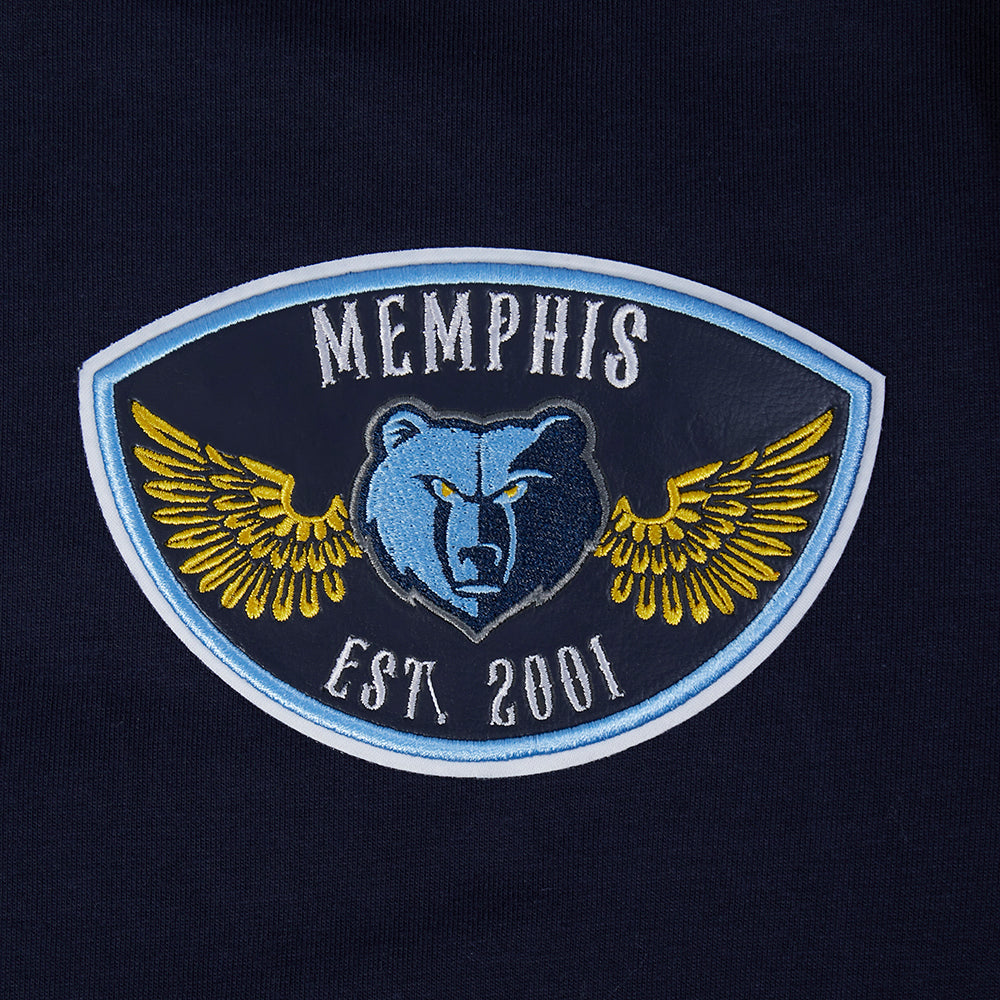 NBA MEMPHIS GRIZZLIES BORN FOR SPORT MEN'S SJ TEE (MIDNIGHT NAVY)