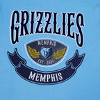 NBA MEMPHIS GRIZZLIES BORN FOR SPORT MEN'S SJ TEE (UNIVERSITY BLUE)