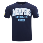 NBA MEMPHIS GRIZZLIES CITY ARCH MEN'S SJ TEE (MIDNIGHT NAVY)