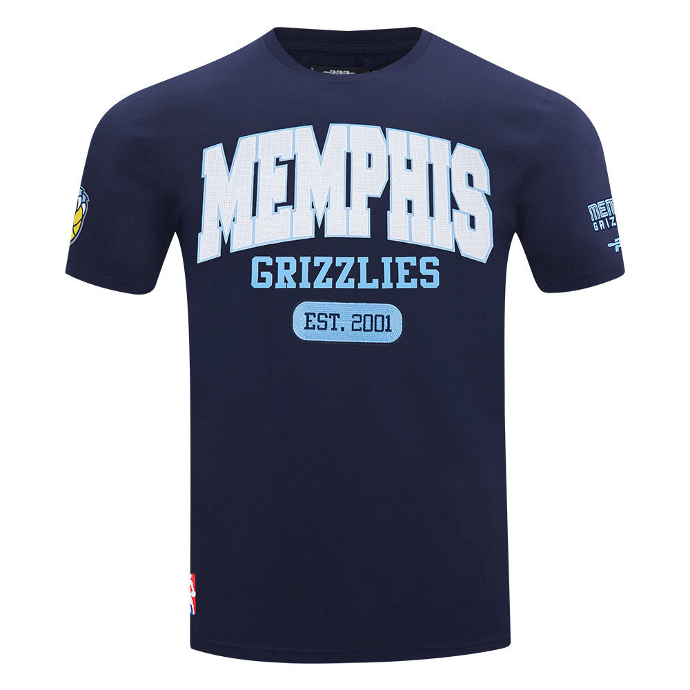 NBA MEMPHIS GRIZZLIES CITY ARCH MEN'S SJ TEE (MIDNIGHT NAVY)