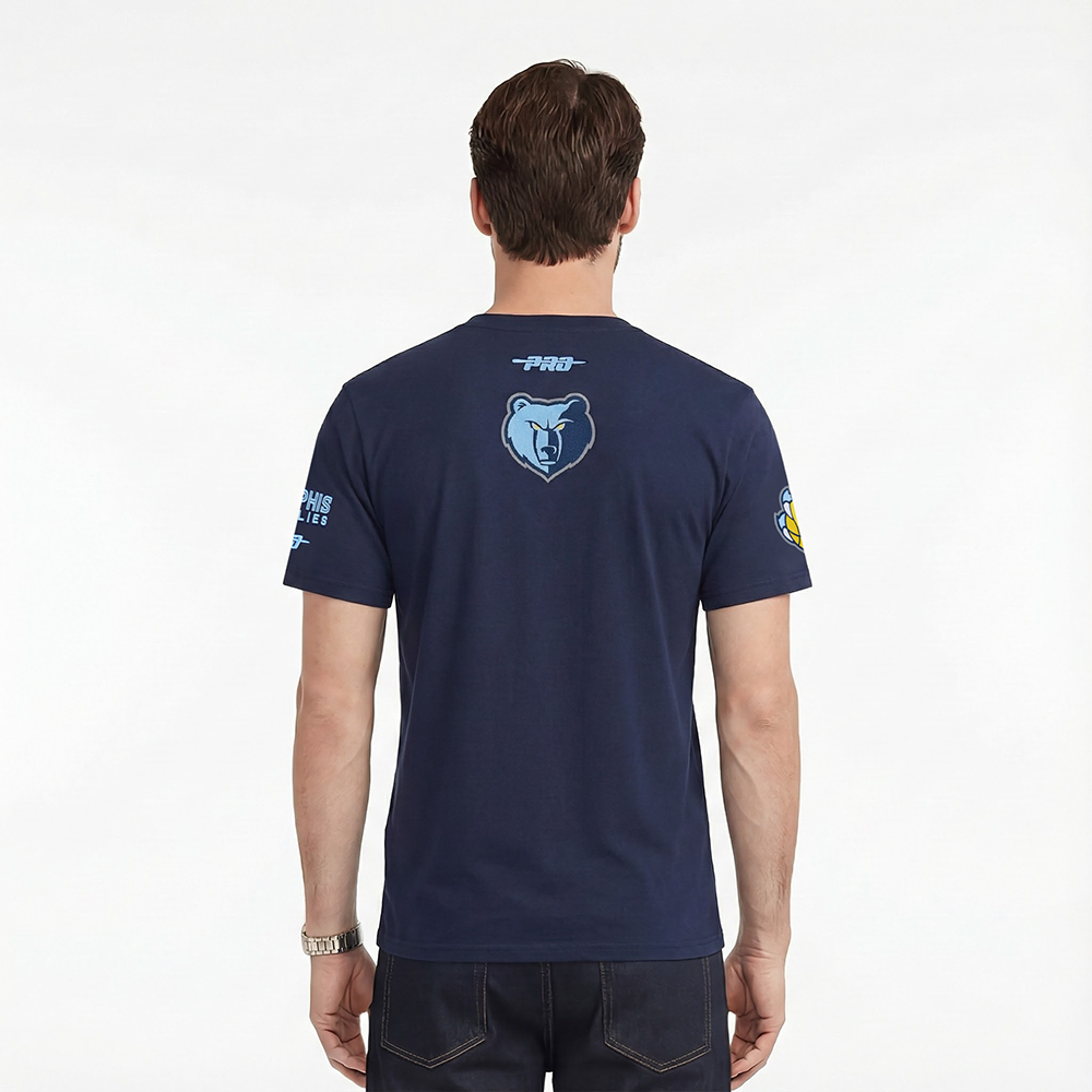 NBA MEMPHIS GRIZZLIES CITY ARCH MEN'S SJ TEE (MIDNIGHT NAVY)