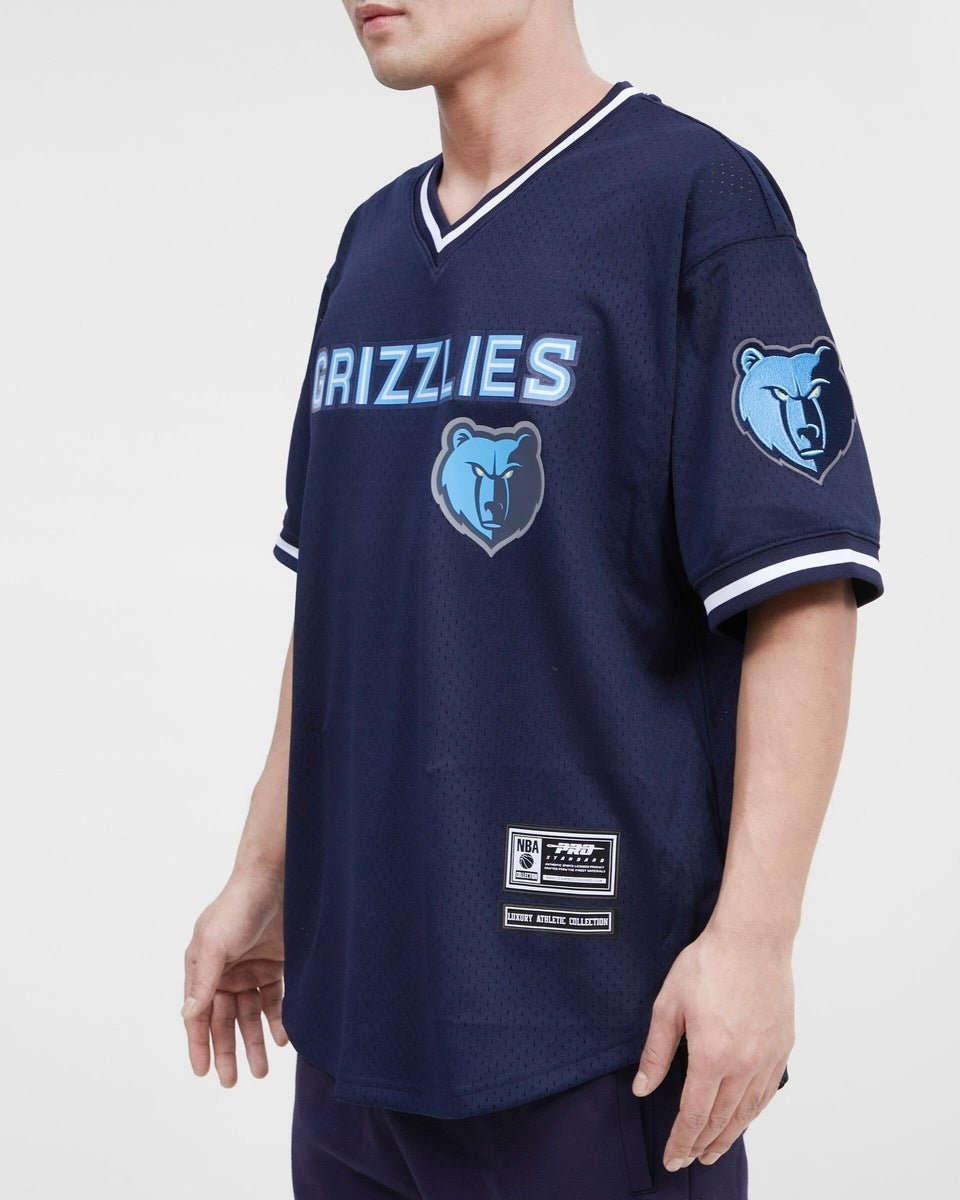 NBA MEMPHIS GRIZZLIES MESH MEN'S JERSEY (MIDNIGHT NAVY)