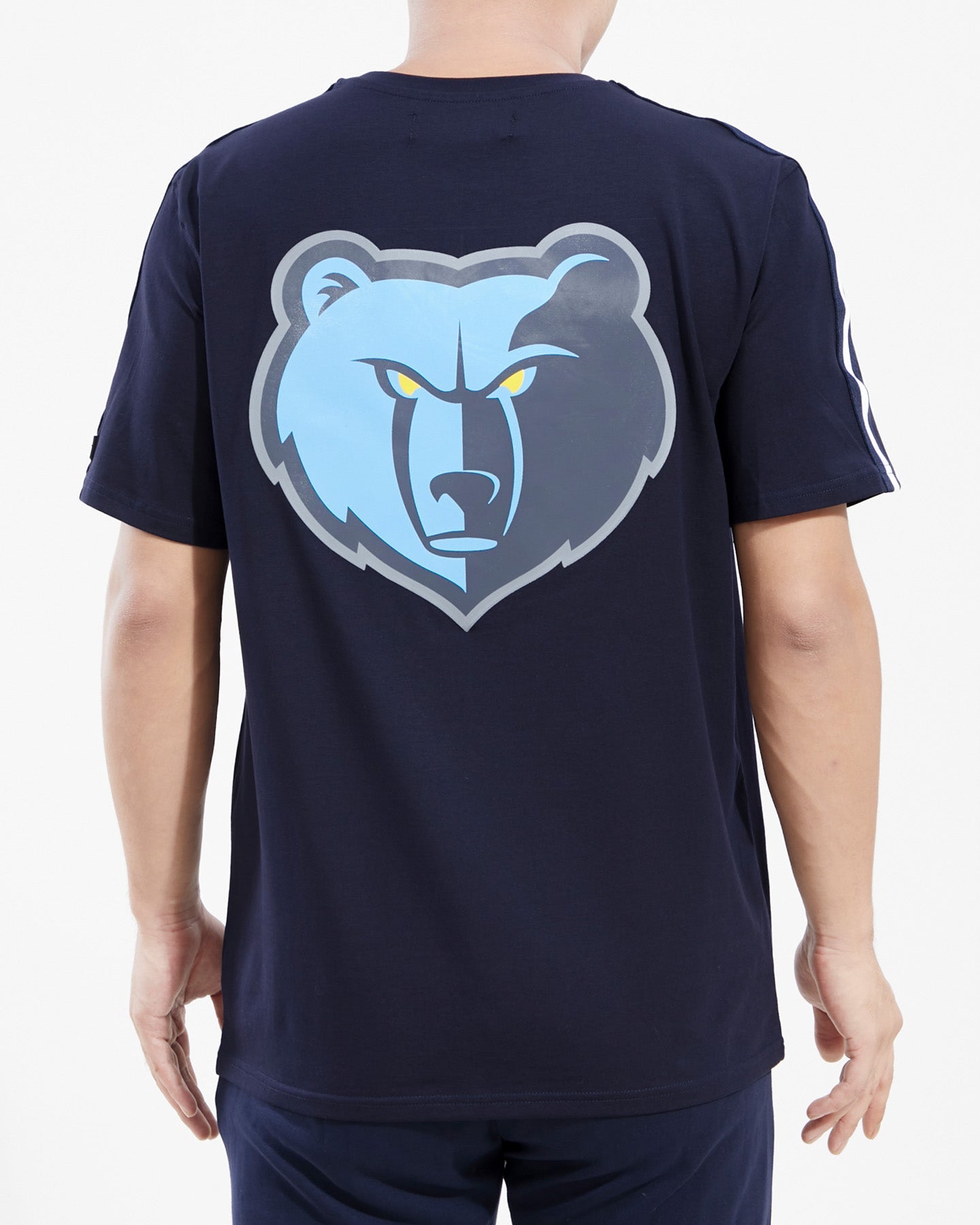 NBA MEMPHIS GRIZZLIES PRO TEAM TAPING MEN'S TEE (MIDNIGHT NAVY)