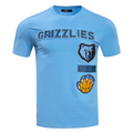 NBA MEMPHIS GRIZZLIES RETRO CLASSIC MEN'S STRIPED TEE (UNIVERSITY BLUE)