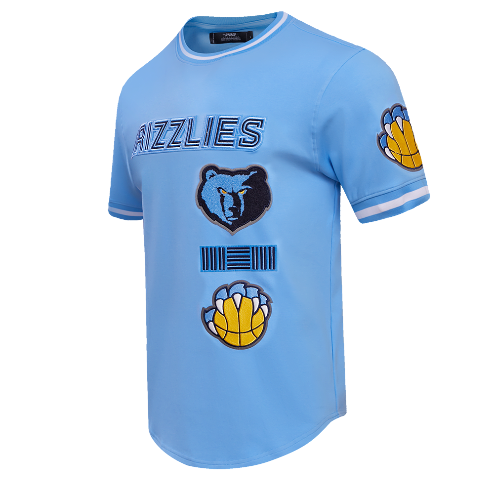 NBA MEMPHIS GRIZZLIES RETRO CLASSIC MEN'S TEE (UNIVERSITY BLUE)