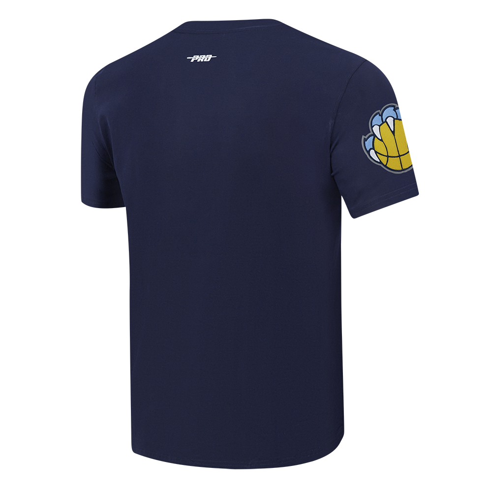 NBA MEMPHIS GRIZZLIES CLASSIC CHENILLE MEN'S SJ TEE (MIDNIGHT NAVY)