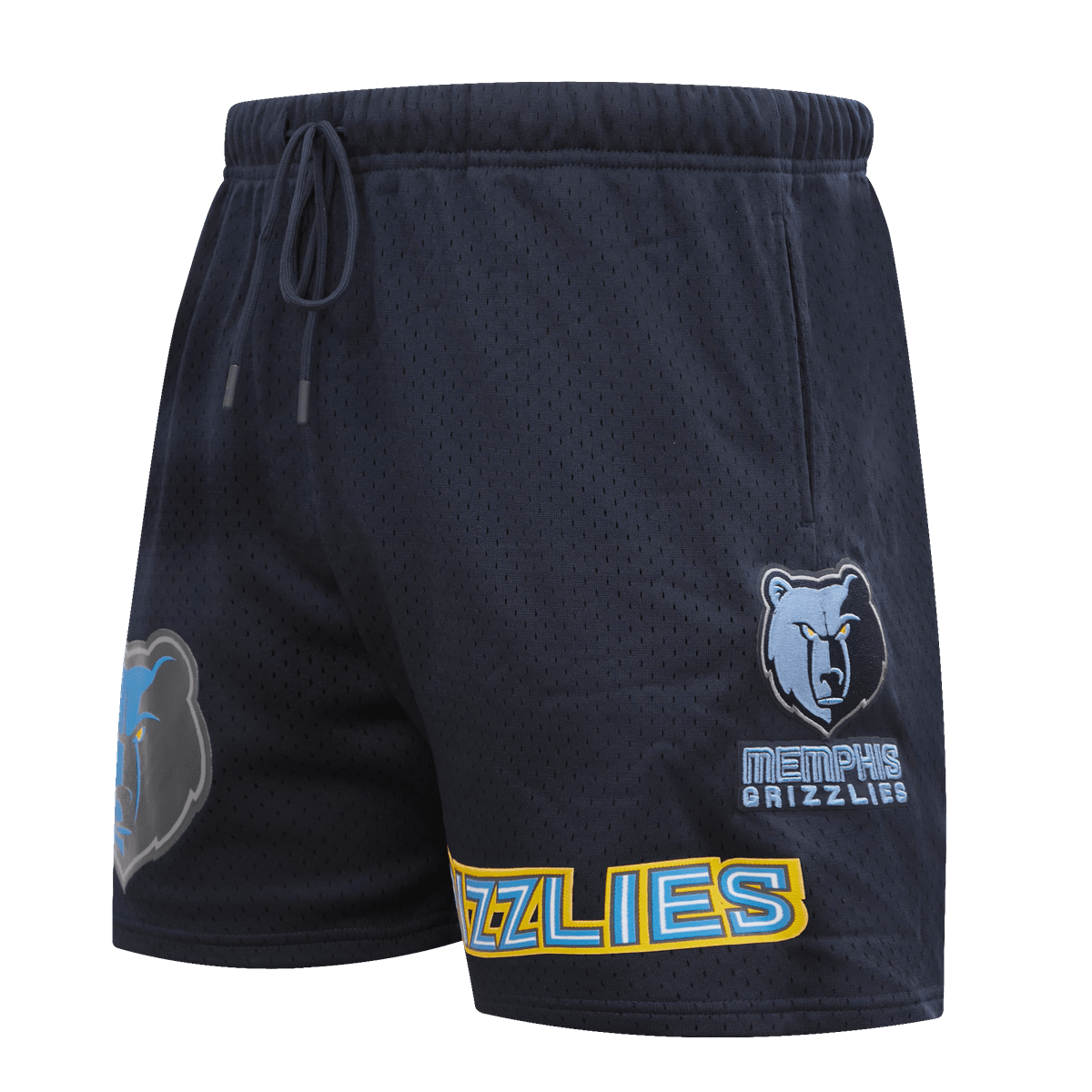 NBA MEMPHIS GRIZZLIES MEN'S MESH SHORT (MIDNIGHT NAVY)