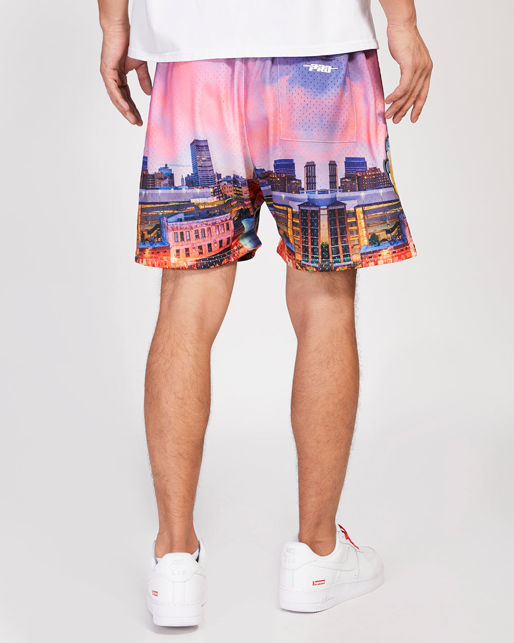 NBA MEMPHIS GRIZZLIES CITY SCAPE AOP MEN'S MESH SHORT (ME1)