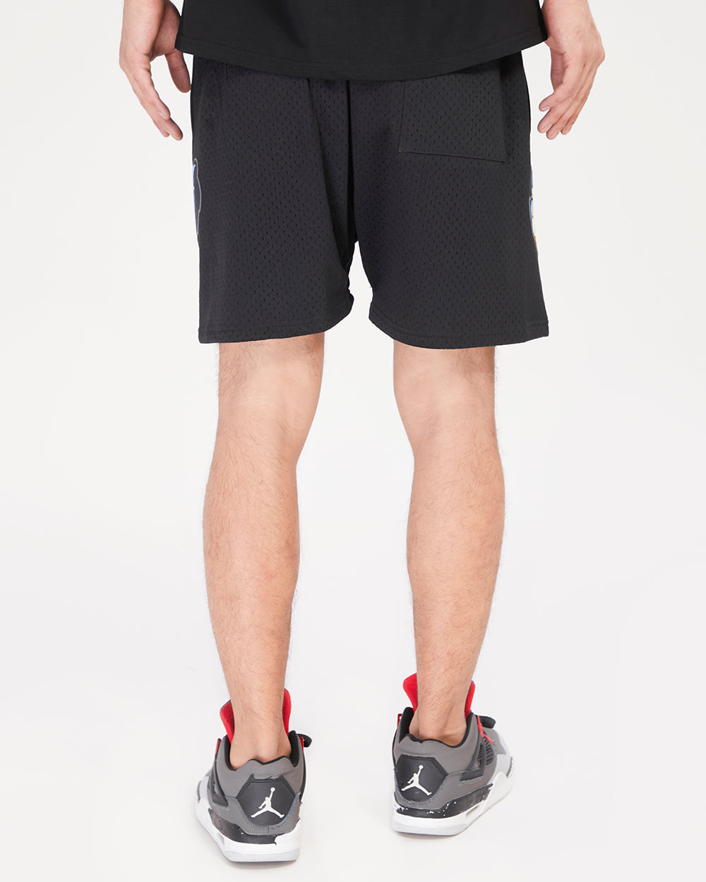 NBA MEMPHIS GRIZZLIES CITY SCAPE MEN'S MESH SHORT (BLACK)