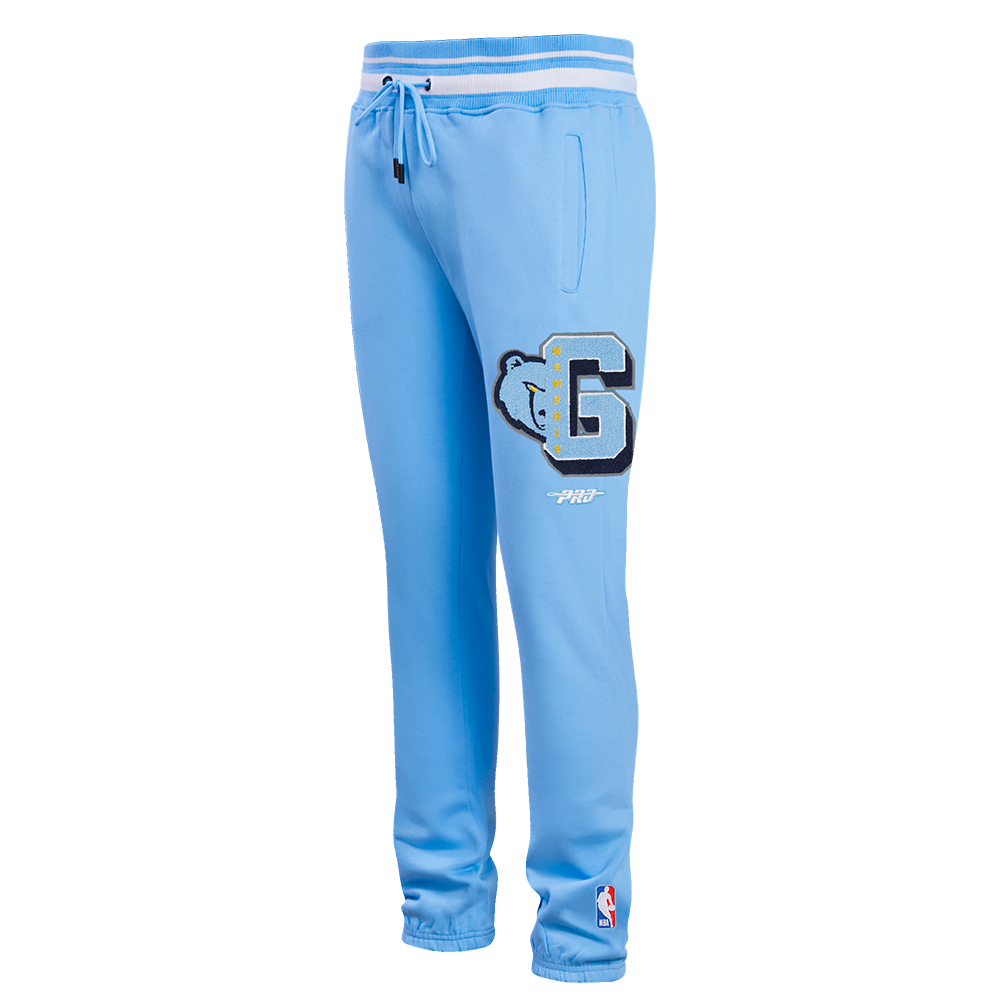 NBA MEMPHIS GRIZZLIES PANTALON OUATÉ MASHUP CÔTELÉ POUR HOMME (BLEU UNIVERSITÉ)