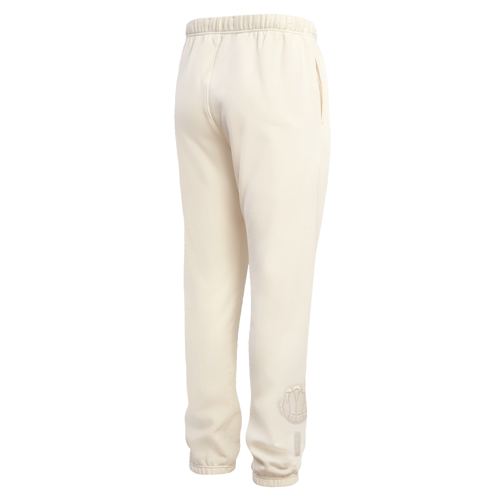 NBA MEMPHIS GRIZZLIES NEUTRAL FLEECE SWEATPANT (EGGSHELL)