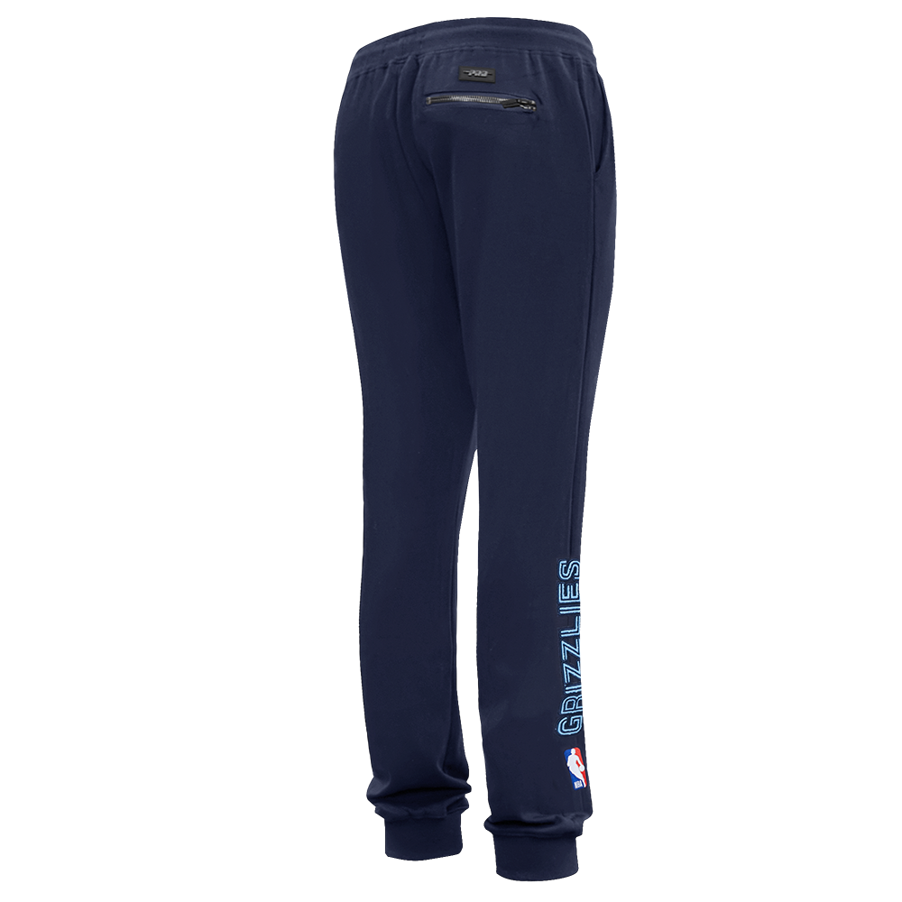 NBA MEMPHIS GRIZZLIES CLASSIC CHENILLE MEN'S DK JOGGER (MIDNIGHT NAVY)