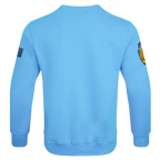 NBA MEMPHIS GRIZZLIES OLD ENGLISH CHANDAIL À COL ROND POUR HOMME (BLEU UNIVERSITÉ)