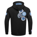 NBA MEMPHIS GRIZZLIES DIY PICK STITCH MEN'S DOUBLE KNIT PULLOVER HOODIE (BLACK)