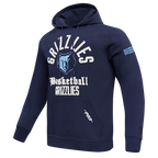 NBA MEMPHIS GRIZZLIES MODERN ORIGINALS CHANDAIL À CAPUCHON EN MOLLETON POUR HOMME (MARINE MINUIT)