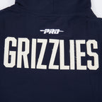 NBA MEMPHIS GRIZZLIES MODERN ORIGINALS CHANDAIL À CAPUCHON EN MOLLETON POUR HOMME (MARINE MINUIT)