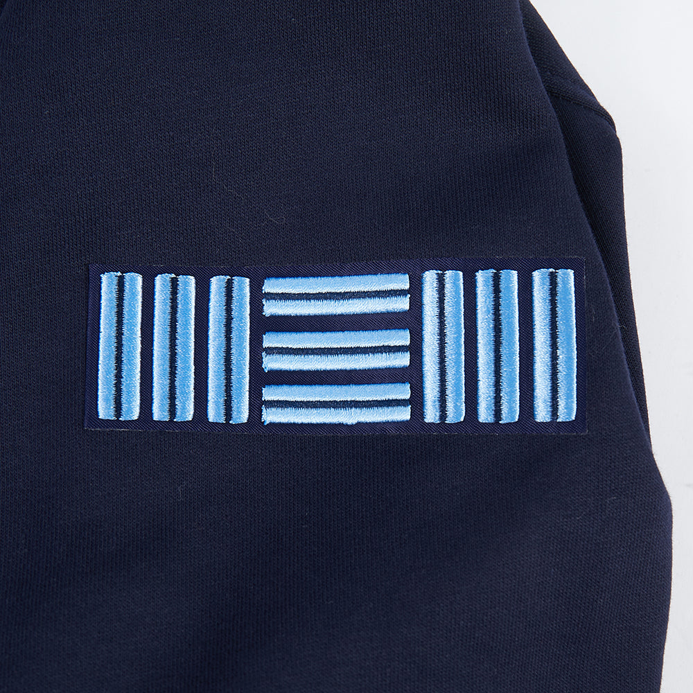 NBA MEMPHIS GRIZZLIES MODERN ORIGINALS CHANDAIL À CAPUCHON EN MOLLETON POUR HOMME (MARINE MINUIT)
