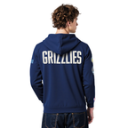 NBA MEMPHIS GRIZZLIES MODERN ORIGINALS CHANDAIL À CAPUCHON EN MOLLETON POUR HOMME (MARINE MINUIT)