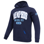 NBA MEMPHIS GRIZZLIES CITY ARCH MEN'S FLC PO HOODIE (MIDNIGHT NAVY)